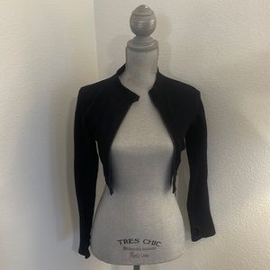 Sports zip long sleeve crop